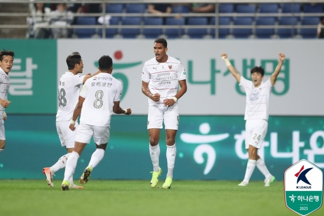 포항스틸러스, 대전에 3-1로 완승... 조르지 1골 1도움